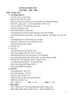 kế hoạch HKII K3