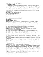 Thi hoc ki 1  cong nghe 9