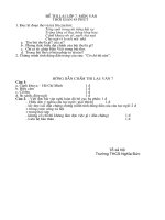 Đề thi lại Văn 7