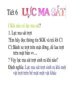 Bài 6 lực ma sát