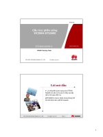 Cấu trúc phần cứng WCDMA BTS3900