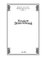 Hồ sơ công nhận trường tiên tiến