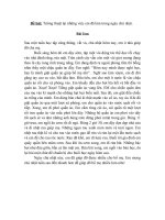 Tả lại việc làm ngày CN