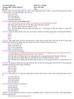 Kiem tra 45'''' Chuong 1,2 hay