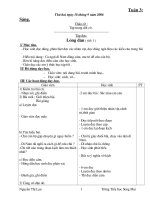 Giáo án lớp 5 tuần 3