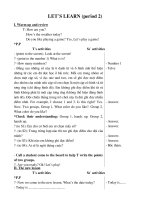 Unit 1- Let''''s Go 2A