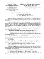 CV HƯỚNG DẪN DẠY TÍCH HỢP