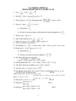 bài tập ôn đại học ptlg