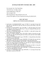 ke hoach bo mon mon sinh hoc