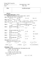ktra chuong I đề số 2