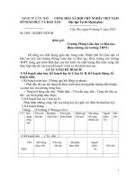 QUI ĐỊNH CÁC LOẠI HỒ SƠ, KHAỌACH.