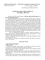 Kế hoạch năm học 2010 -2011