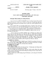 Nhiệm vụ GD Tiểu học của PGD 10-11