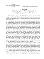 Thư của Chủ tịch nước nhân ngày khai giảng nam hoc 2009-2010