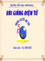 Chia 1 số tự nhiên cho 1 số thập phân