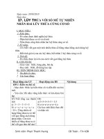 toan 6. bai 7 luy thua voi so mu tu nhien. nhan 2 luy thua cung co so