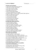 BT anh 10 Unit 1,2,3