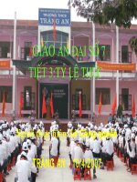 tiết 10 tỷ lệ thức