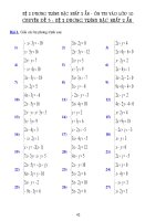 3  HE PT ÔN THI VÀO LỚP 10