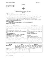 giáo án 4 - tuần 29