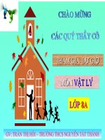 Bài 19: CÁC CHẤT ĐƯỢC CT NHƯ THẾ NÀO?