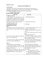 Luyện tư & câu - tuân 11