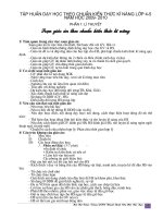 Tai lieu tap huan day hoc theo CKTKNL5 N.h 2009- 2010