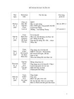 Tuần 30 lớp 4 SN