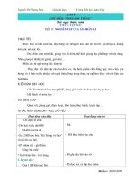 giáo án lớp 4 tuần 6