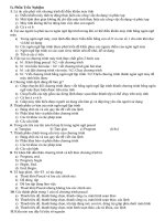 KIỂM TRA 1 TIẾT TIN 8 2010