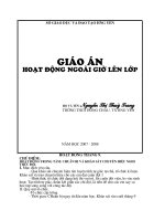 HĐNGLL của Tổng phụ trách.CHuẩn