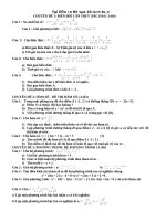 tài liệu ôn thi vào 10 môn toán