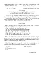 Thành lập ban chỉ đạo phòng chống dịch cúm A