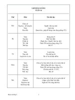 Giáo án lớp 3 tuần 14