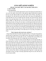 Sáng kiến kinh nghiệm rèn kỹ năng cho hs đọc diễn cảm