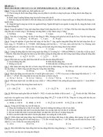 Đề thi thử ĐH 5