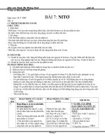 Giao an hoa 11- coban-bai nito