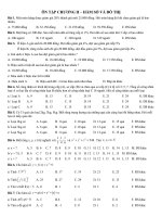 Ôn tập toán 7 - Chương II