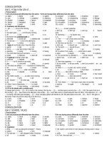 consoliation unit 1,2,3 grade 10th