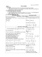 Đại số tuan 6-7-8