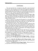 LỜI NÓI ĐẦU CỦA CÁCH TỬ BRAGG SỢI QUANG