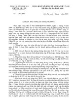 Công văn phòng chống dịch Cúm AH1N1