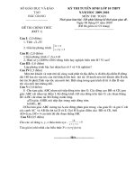 DE THI THPT Bac Giang(09-10)