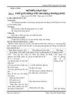 giáo án sinh học 7 phần 1