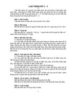 Luật bóng rổ 3-3