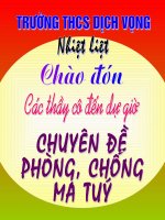 Chuyên đề phòng chống ma túy
