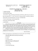 KTCK2 -T VIỆT LỚP 3(2009-2010)