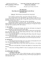 Kế hoạch động tổ mạng lưới chuyên môn cấpTiểuhọc 2010-2011