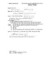 DE KH he 2009  toan 7 len 8 co dap an