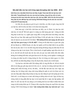 BÀI PHÁT BIỂU CỦA HS NHÂN NGÀY KHAI GIẢNG NĂM HỌC MỚI 2009 - 2010